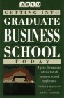 Getting into Graduate Business School Today N/A 9780028600253 Front Cover