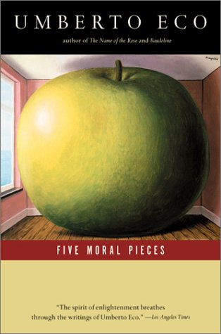 Five Moral Pieces   2001 9780156013253 Front Cover