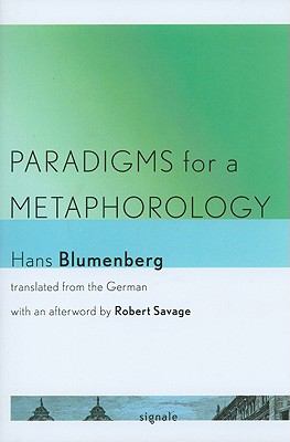 Paradigms for a Metaphorology   2016 9780801449253 Front Cover