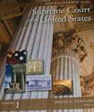 Encyclopedia of the Supreme Court of the United States N/A 9780028661254 Front Cover