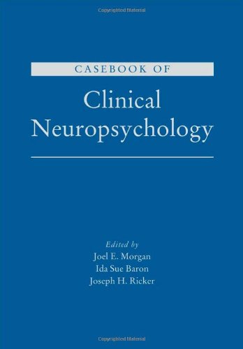 Casebook of Clinical Neuropsychology   2010 9780195374254 Front Cover