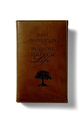 Daily Inspiration for the Purpose-Drivenï¿½ Life Deluxe Tan   2004 9780310807254 Front Cover