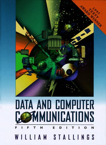 Data and Computer Communications  5th 1996 9780024154255 Front Cover