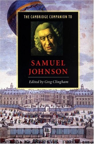 Cambridge Companion to Samuel Johnson   1997 9780521556255 Front Cover