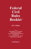 FEDERAL CIVIL RULES BOOKLET 2014        N/A 9781934852255 Front Cover