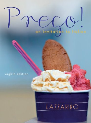 Prego! an Invitation to Italian  8th 2012 9780073386256 Front Cover