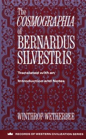 Cosmographia of Bernardus Silvestris  N/A 9780231096256 Front Cover