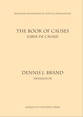 Book of Causes Liber de Causis N/A 9780874622256 Front Cover
