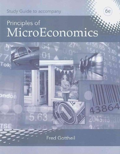 Principles of Microeconomics  6th 2010 (Guide (Pupil's)) 9781424075256 Front Cover