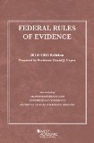 Federal Rules of Evidence, 2014-2015:   2014 9781628101256 Front Cover
