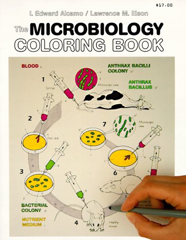 Microbiology Coloring Book   1996 9780060419257 Front Cover
