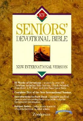 Senior's Devotional Bible  Large Type  9780310918257 Front Cover