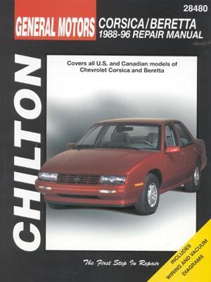Chevrolet Corsica and Beretta, 1988-1996  1998 9780801988257 Front Cover