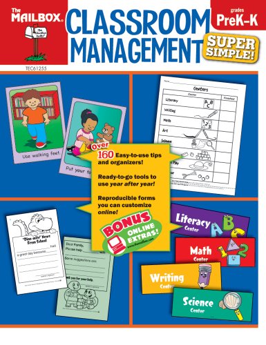 Super Simple Classroom Management : PreK-K  2010 9781562349257 Front Cover