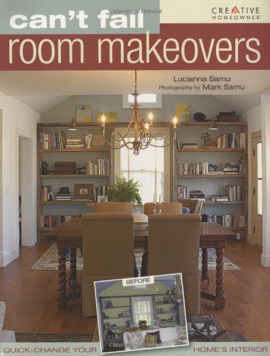 Can't Fail Room Makeovers  N/A 9781580114257 Front Cover