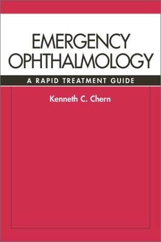 Emergency Ophthalmology: a Rapid Treatment Guide   2003 (Guide (Instructor's)) 9780071373258 Front Cover