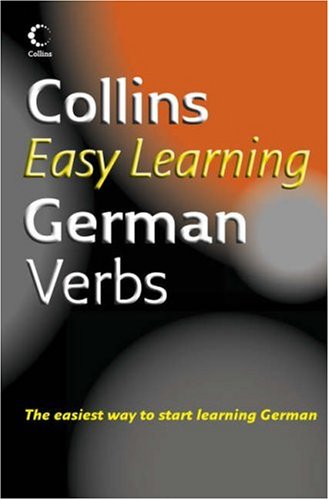Collins Easy Learning German Verbs N/A 9780007203260 Front Cover