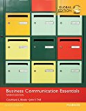 Business Communication Essentials, Global Edition  N/A 9781292093260 Front Cover