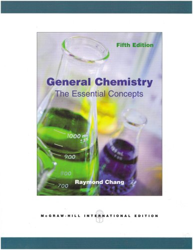 General Chemistry N/A 9780071102261 Front Cover