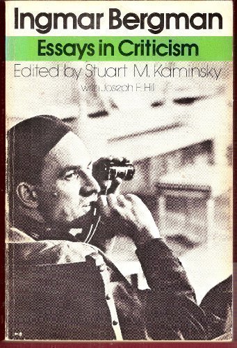 Ingmar Bergman : Essays in Criticism  1975 9780195019261 Front Cover