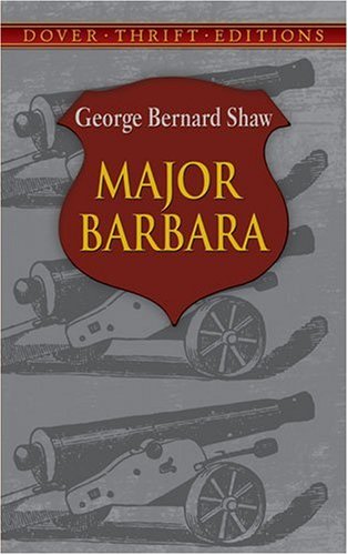 Major Barbara   2002 (Unabridged) 9780486421261 Front Cover
