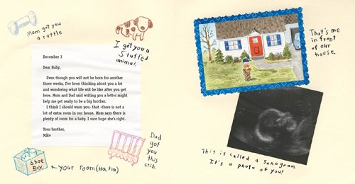 Dear Baby Letters from Your Big Brother  2005 9780763621261 Front Cover