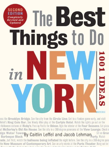 Best Things to Do in New York, Second Edition 1001 Ideas 2nd 2010 (Revised) 9780789320261 Front Cover