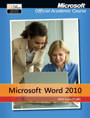 Exam 77-881 Microsoft Word 2010   2012 9781118101261 Front Cover