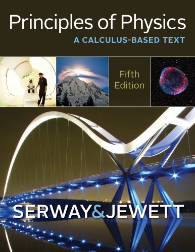 Principles of Physics A Calculus-Based Text 5th 2013 (Revised) 9781133104261 Front Cover