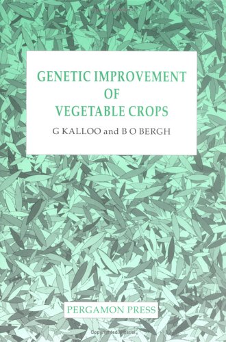 Genetic Improvement of Vegetable Crops   1993 9780080408262 Front Cover