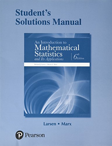 An Introduction to Mathematical Statistics and Its Applications:   2017 9780134114262 Front Cover