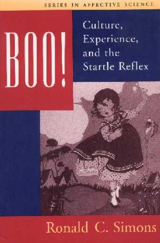 Boo! Culture, Experience, and the Startle Reflex   1996 9780195096262 Front Cover