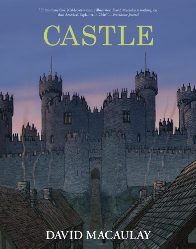 Castle A Caldecott Honor Award Winner  2010 9780544102262 Front Cover