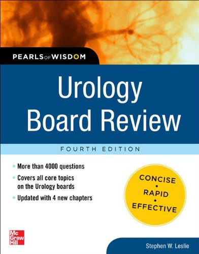 Urology Board Review Pearls of Wisdom, Fourth Edition  4th 2013 9780071799263 Front Cover