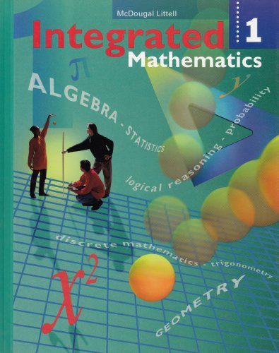 Integrated Math 1st (Student Manual, Study Guide, etc.) 9780395644263 Front Cover