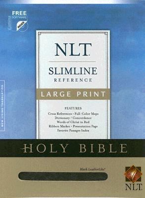 Premium Slimline Reference Bible NLT  2nd 2005 (Large Type) 9781414302263 Front Cover