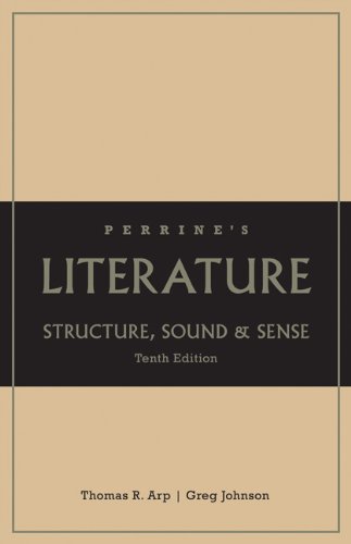 Perrine's Literature Structure Sound and Sense Ap Edition  2009 9781439082263 Front Cover