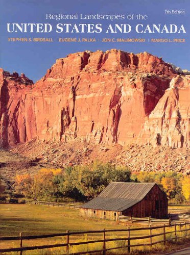 Regional Landscapes of the U. S. and Canada  7th 2009 9780470098264 Front Cover