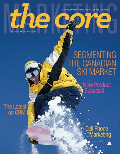 MARKETING:CORE >CANADIAN< N/A 9780070974265 Front Cover