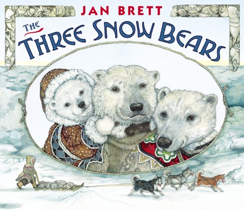 Three Snow Bears (Oversized Lap Board Book)  N/A 9780399163265 Front Cover