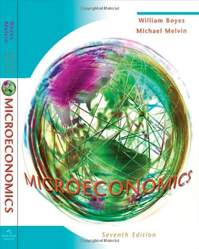Microeconomics  7th 2008 9780618761265 Front Cover