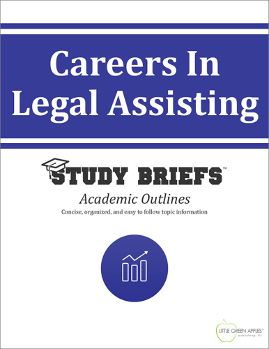 Careers in Legal Assisting   2015 9781634261265 Front Cover