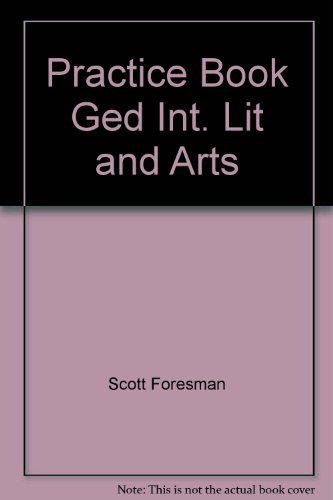 Practice Book for Passing Ged Test of Interpreting Literature and the Arts/1994  1994 9780028020266 Front Cover