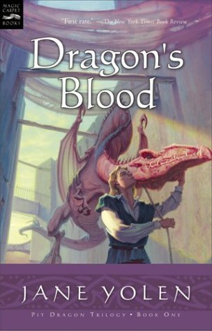 Dragon's Blood The Pit Dragon Chronicles, Volume One  1982 9780152051266 Front Cover