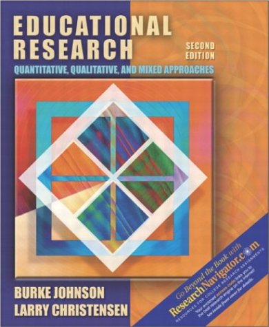 Educational Research Qualitative and Quantitative Approaches, with Research Edition 2nd 2004 (Revised) 9780205361267 Front Cover