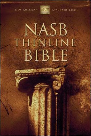 NASB Thinline Bible   2002 9780310917267 Front Cover