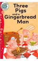 Three Pigs and a Gingerbread Man:   2012 9780778780267 Front Cover