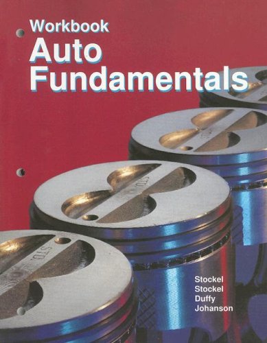 Auto Fundamentals  10th 2005 (Workbook) 9781590703267 Front Cover