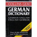 German-English, English-German Dictionary Revised  9780004589268 Front Cover