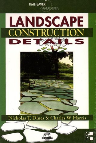 Time-Saver Standards Landscape Construction Details  2nd 1998 9780070267268 Front Cover